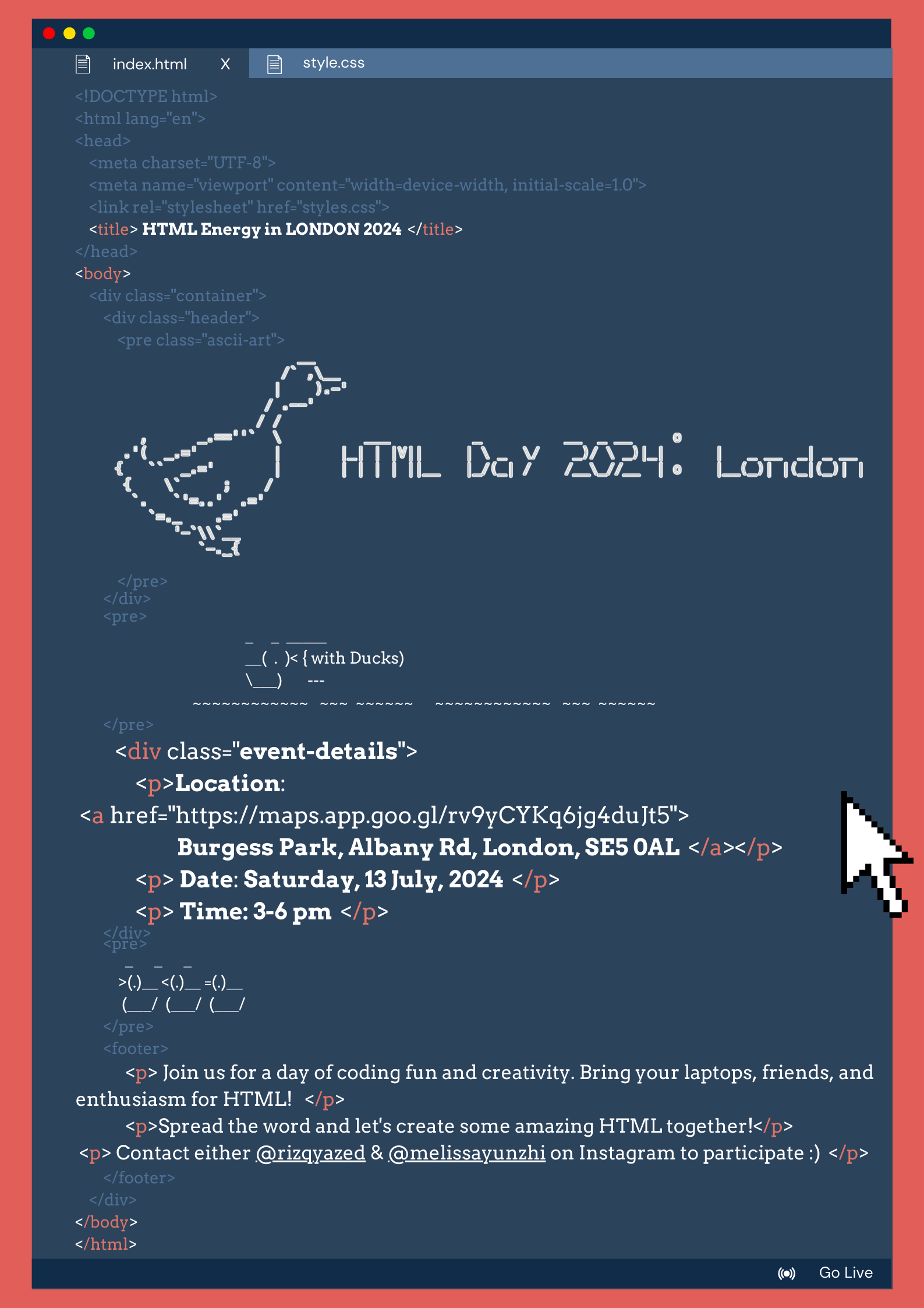 html day 2024