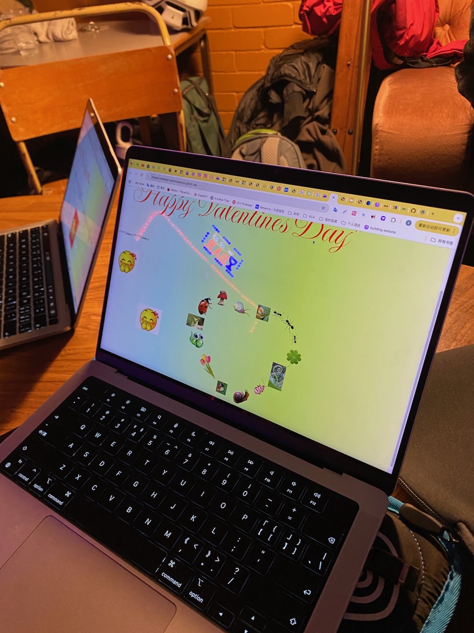 web letters (valentine's edition)